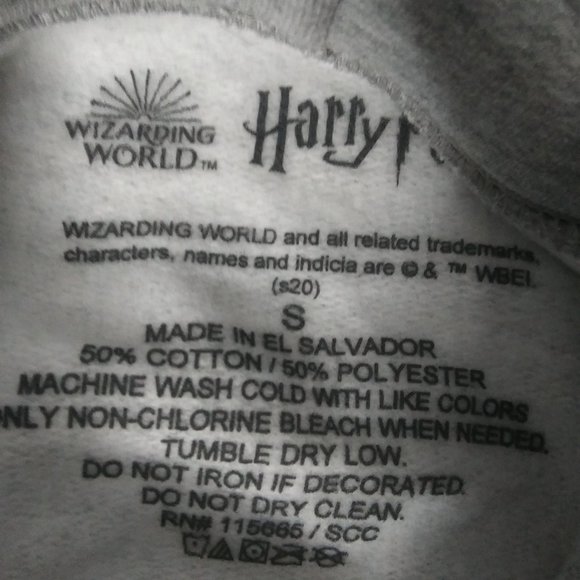 NWOT Wizarding World Harry Potter hoodie S - Picture 3 of 10